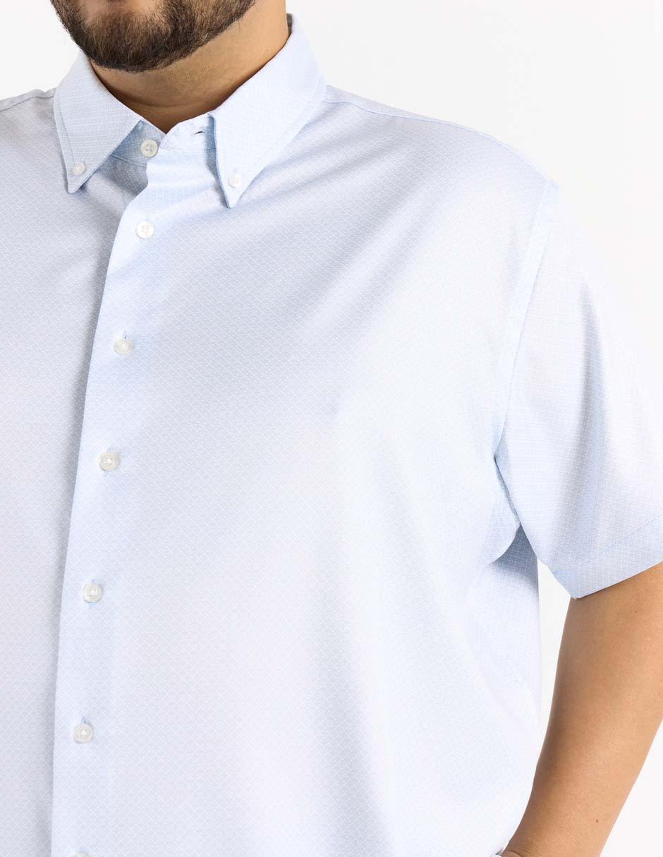 Camisa casual manga corta para hombre 4