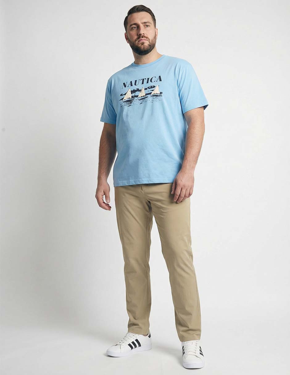 Playera cuello redondo para hombre 3
