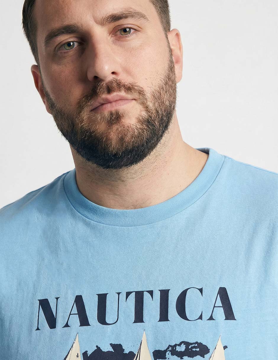 Playera cuello redondo para hombre 4