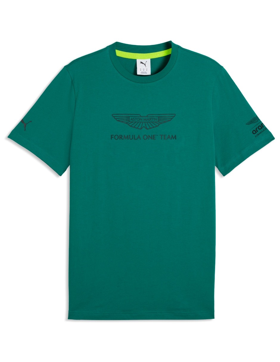 Playera AMF1 Essential Big Logo Tee cuello redondo para hombre 5