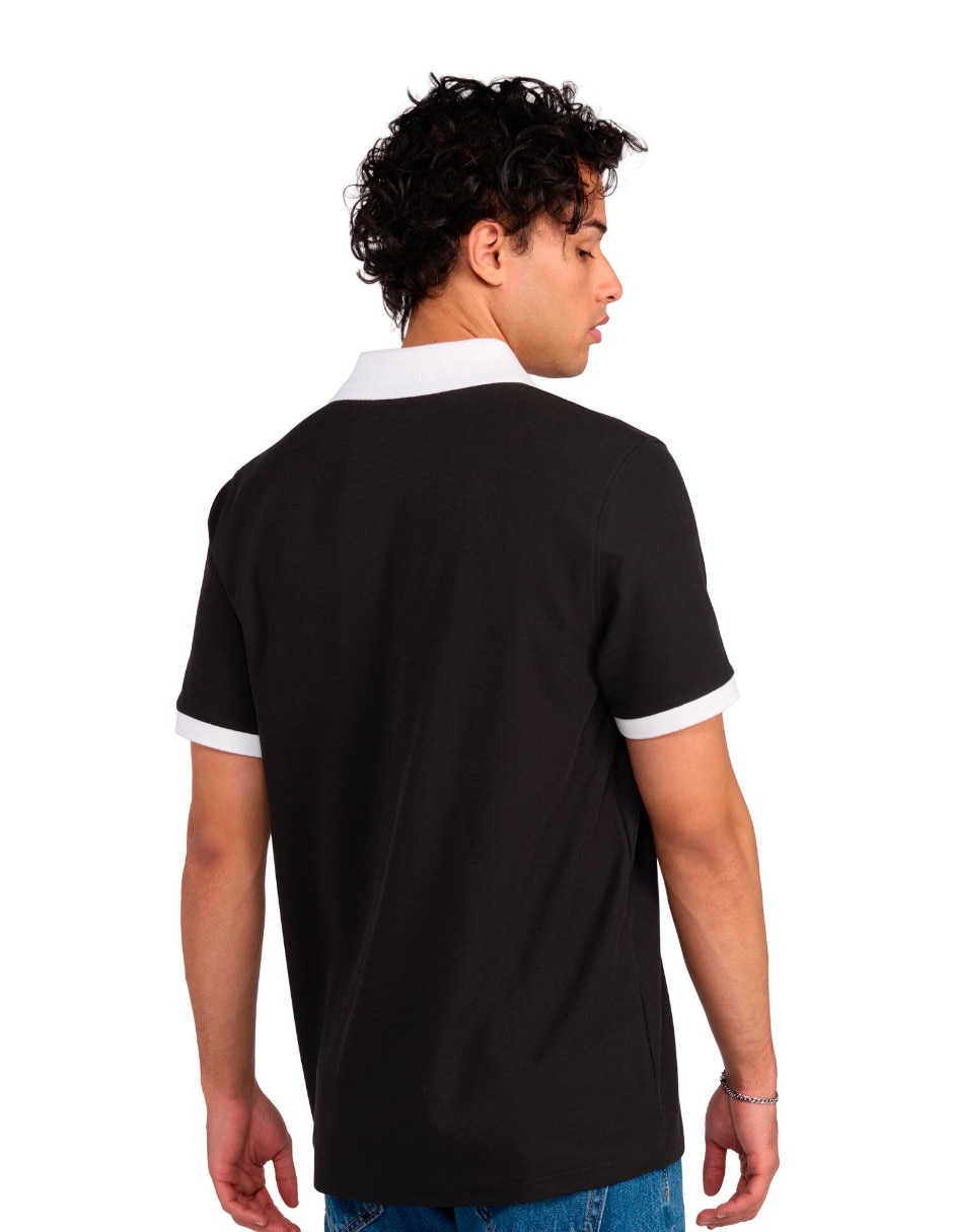 Playera tipo polo Ferrari Piquet Polo para hombre 3