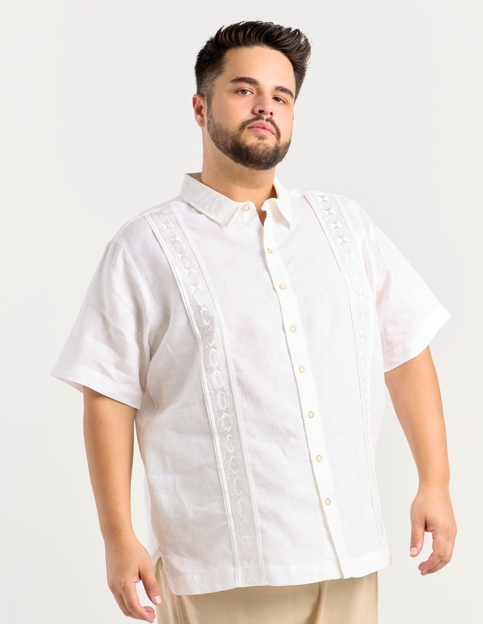 Guayabera manga corta para hombre Guayabera manga corta para hombre