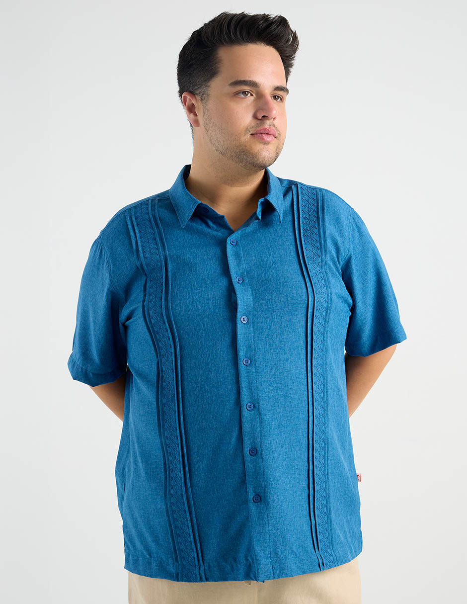 Guayabera manga corta para hombre Guayabera manga corta para hombre
