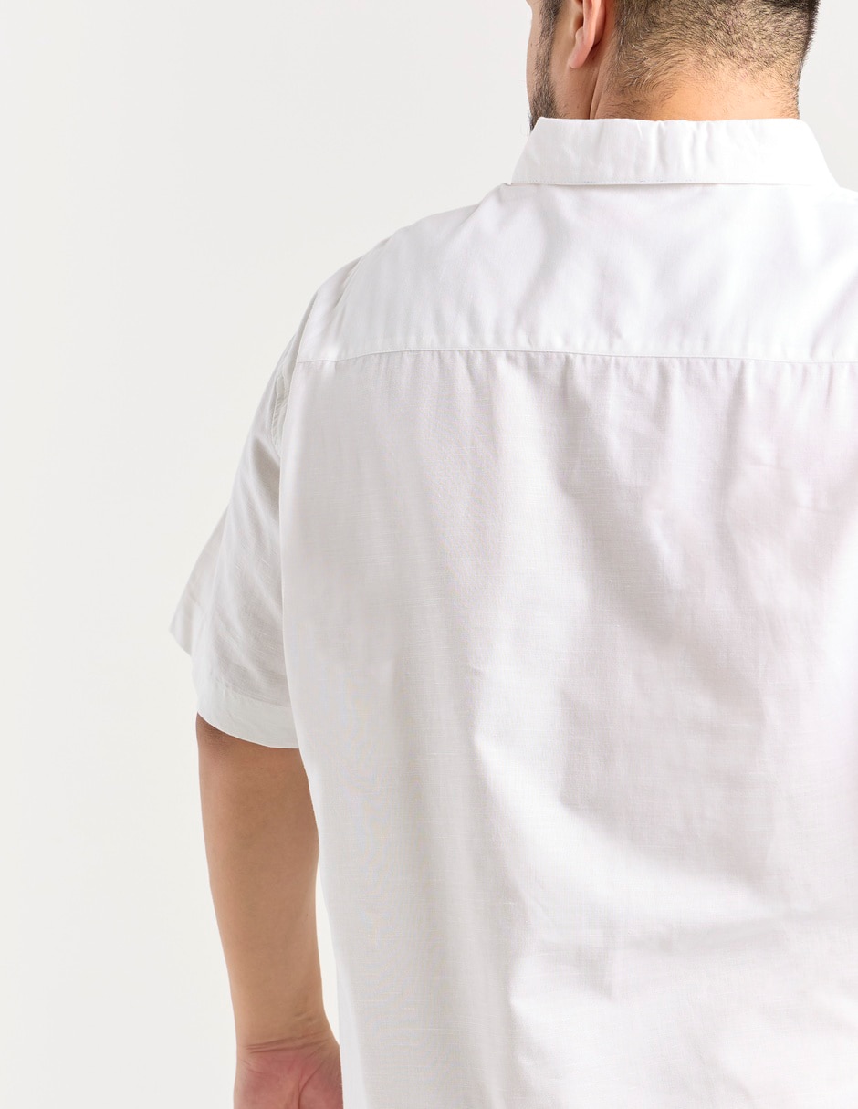 Guayabera manga corta para hombre 5