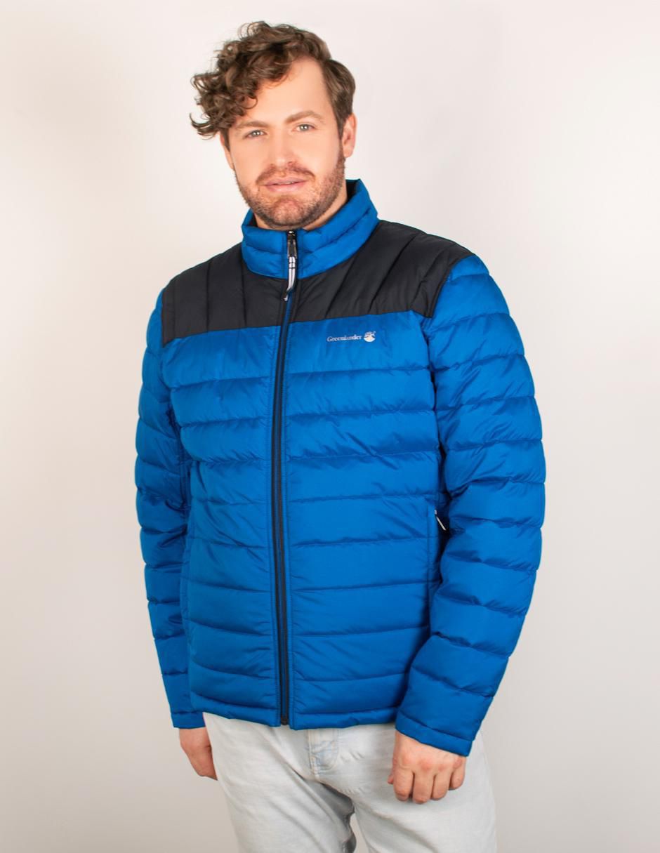Chamarra capitonada reversible para hombre Chamarra capitonada reversible para hombre
