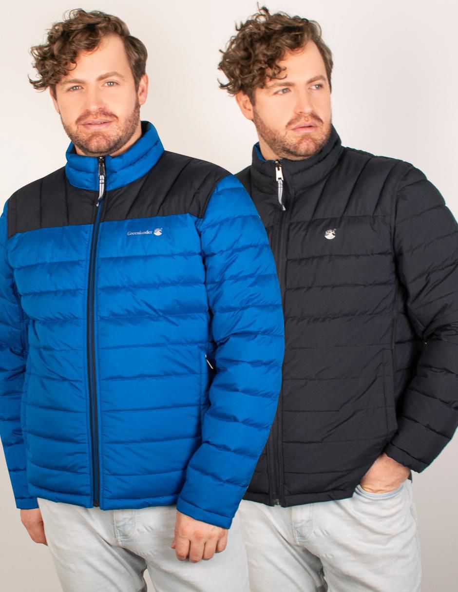 Chamarra capitonada reversible para hombre 8