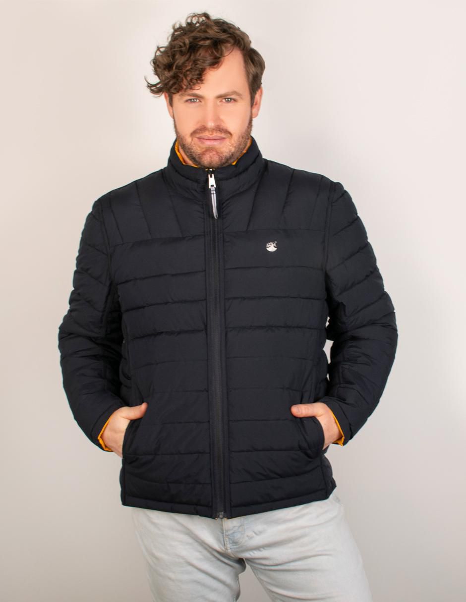 "chamarra" capitonada greenlander no "de" poliéster reversible "para hombre"