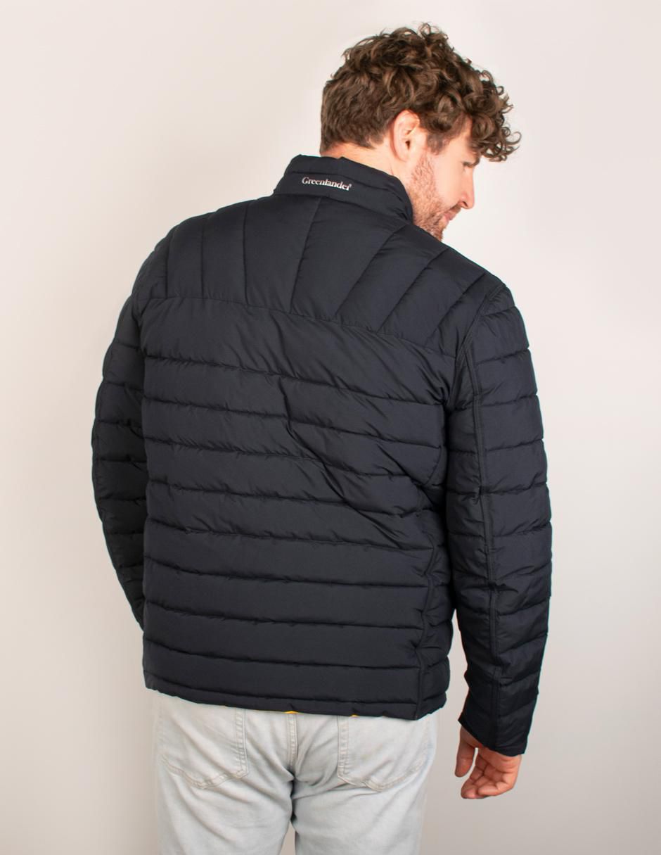 "chamarra" capitonada greenlander no "de" poliéster reversible "para hombre"
