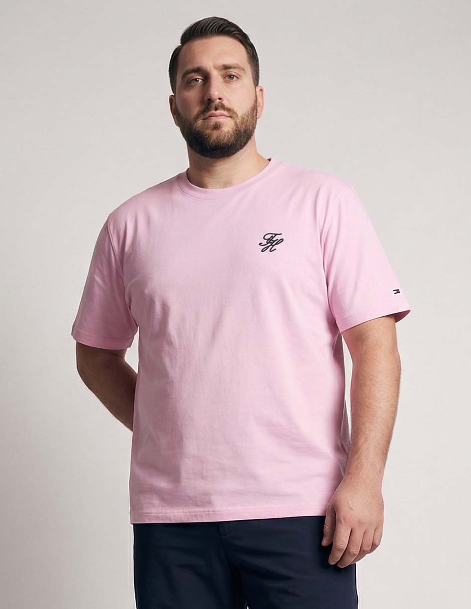 Playera Hilfiger cuello redondo para hombre Playera Hilfiger cuello redondo para hombre