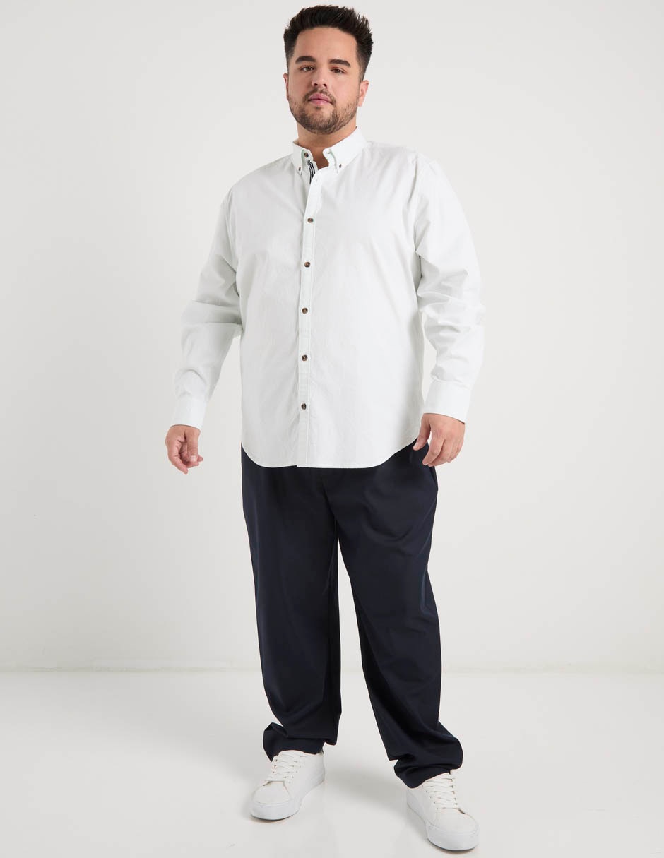 Pantalón chino recto de algodón para hombre 3